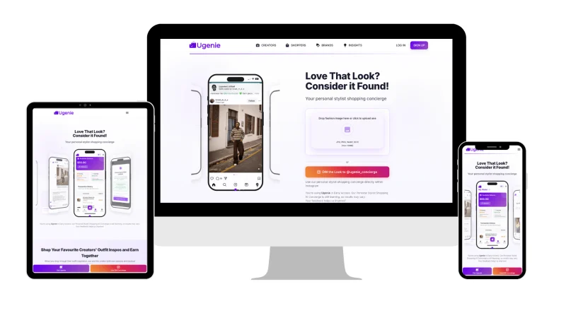 Ugenie portfolio preview